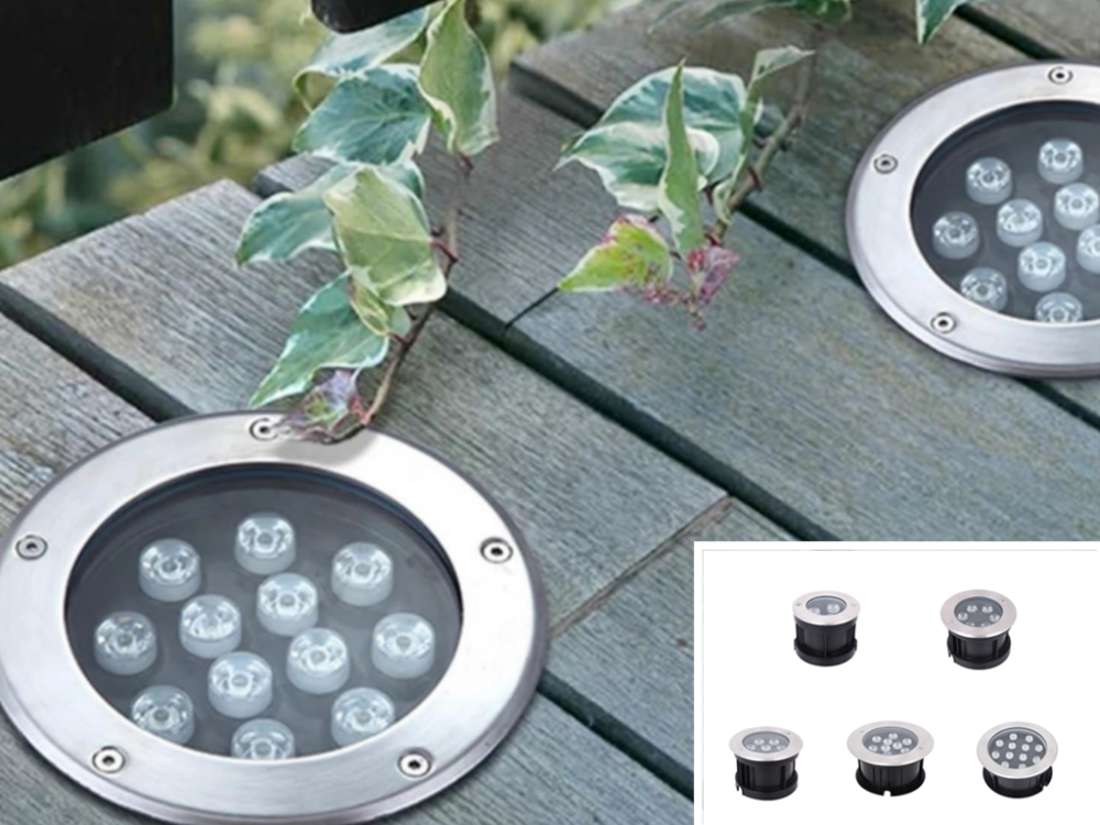 Outdoor LED Underground Lights for Garden Trails