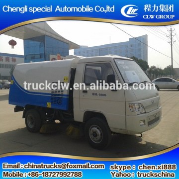 Low price design duolika sweeper truck