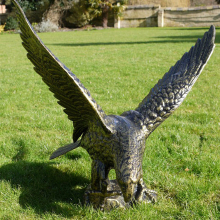 China cast large cast bronze eagle statue