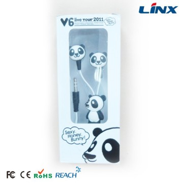 Fones de ouvido que vendem muito bem com fones de ouvido case e Panda