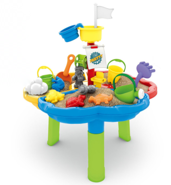 Children's Outdoor Water Table: A Fun Beach Water and Sand Game Table for Summer Toys