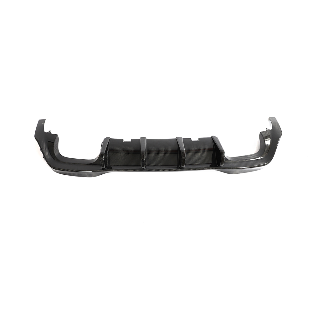 Golf8 Carbon Fiber Car Rear Lip Diffuser for VW Golf MK8 R 2021-2023