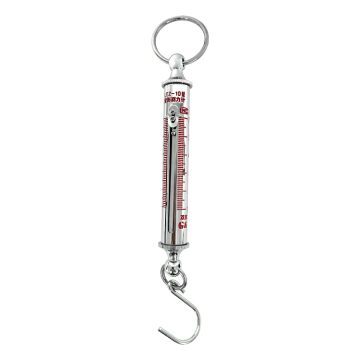 Tubular Tension Meter 100N/10KG Mechanical Scale Spring Balance Dynamometer