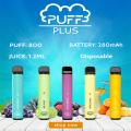 Puff Plus одноразовая вейп -ручка оригинал