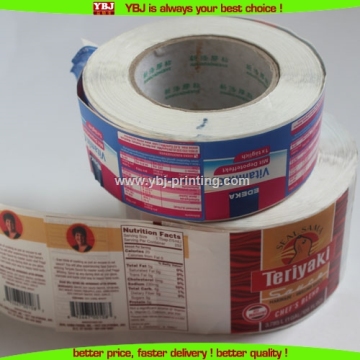 Self Adhesive Roll printing lables