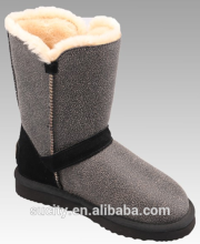 The newest style EVA winter boots snow boots wholesales Leather upper snow boots