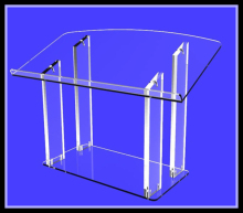 transparent acrylic lectern,acrylic podium,acrylic lectern stand