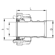 Brass and Aluminum Machino Coupling