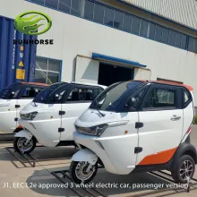 J1 3 Wheel EEC L2e Coc Approved Passenger Electric Car