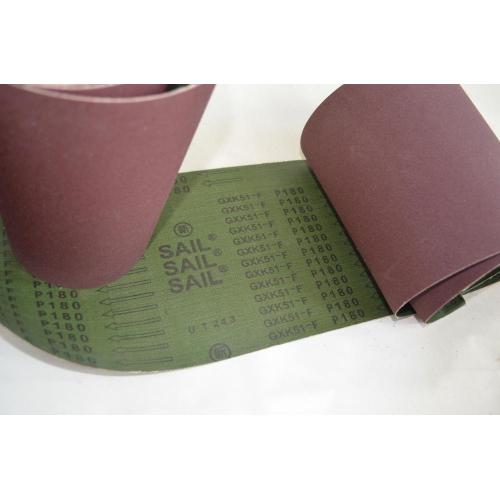 Waterproof dikalsinasi Alumina Abrasive Kain Belt Gxk51-F