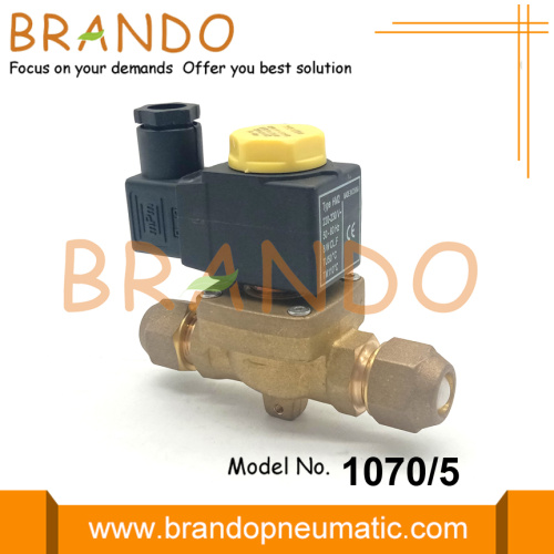 Válvula de refrigeración solenoide líquida 1070/5 Tipo de Castel 5/8 &#39;&#39;