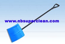 Blue Color aluminium Big snow shovel push snow shovel