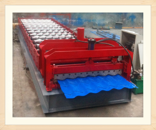 Cut machine type Fully Automatic System step glazed tile forming machine