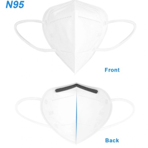 Folding Dust Poof KN95 Face Mask