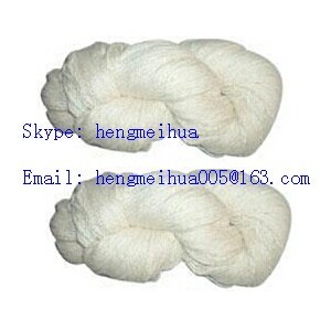 Acrylic Yarn Raw White or Dyed in Hanks