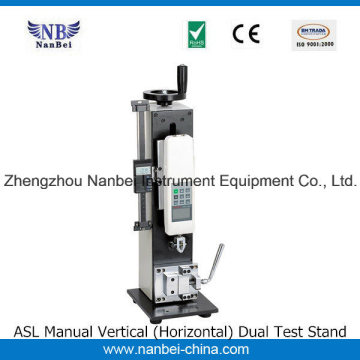 Nanbei Brand Asl Manual Vertical (Horizontal) Dual Test Stand