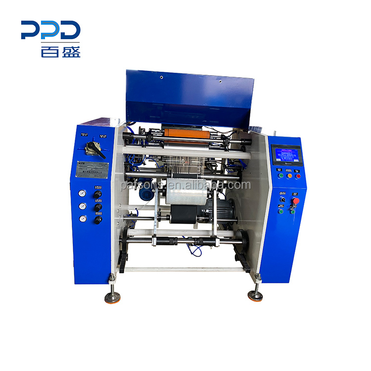 Good Quality Automatic 5 Turret PE/PVC Cling Wrap Film Rewinding Machine