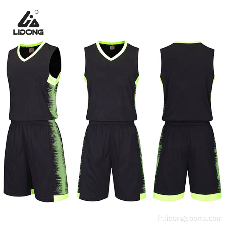 Dernières uniformes de basket-ball en maillot de basket-ball personnalisé