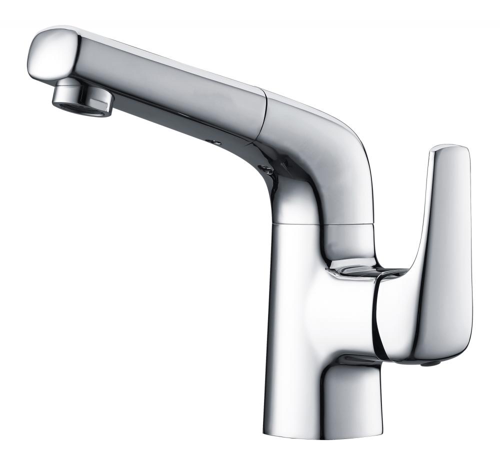 Copper Basin Tap With Adjustable Height