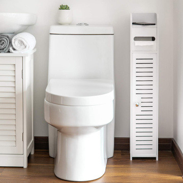 Modern Simple Design Solid Wood Bathroom Shelf