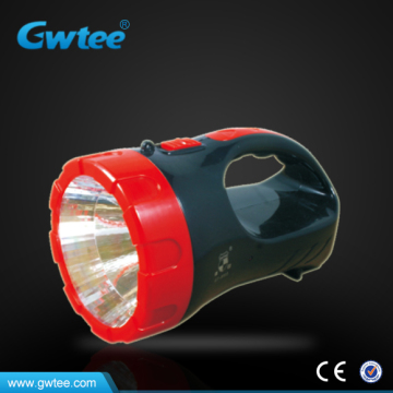 GT-8503 1.5W Single LED rechargeable black marine searchlight