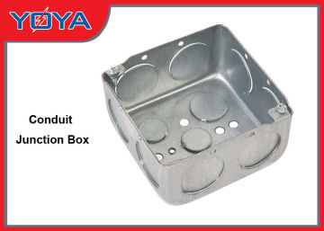 Emt Electrical Conduit Boxes , Galvanized Steel Conduit Junction Box