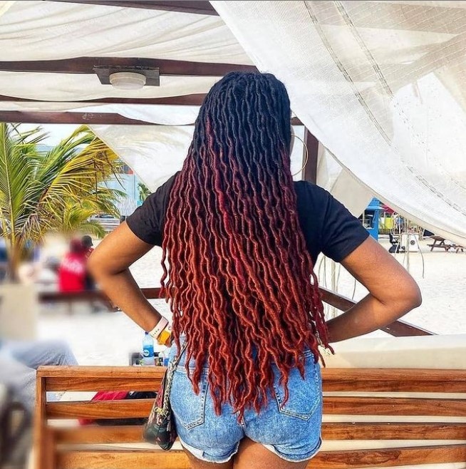 Julianna Gypsy Locs Hair Extensions Wholesale Straight Ombre Gypsy Locs Hair