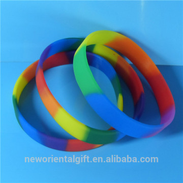 Rainbow wristbands , segement bracelets