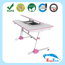 Wood Tiltable Child Used Computer Desk