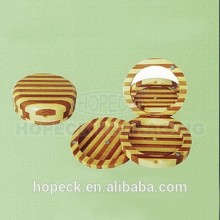 bamboo powder compact case