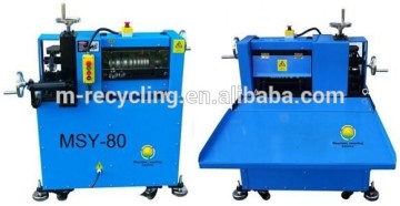 MSY-80 scrap wire peeling machines, scrap wire stripping equipment cable strpper machine