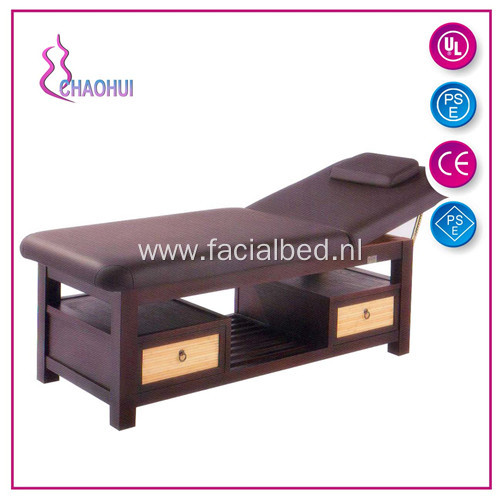 Comfortable Wooden Facial Spa Bed With Price