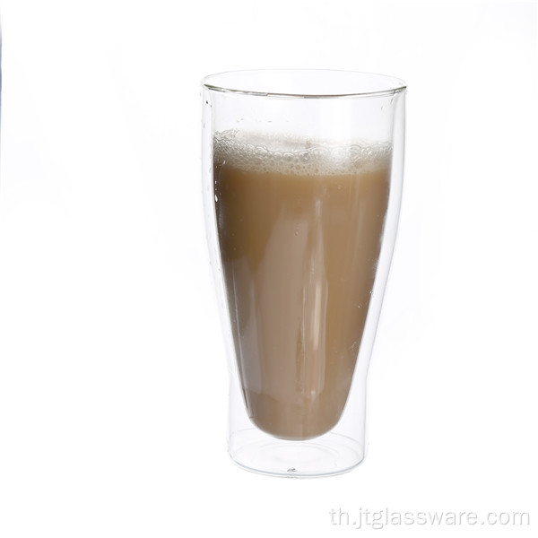 แก้ว Borosilicate สองชั้นสำหรับกาแฟ