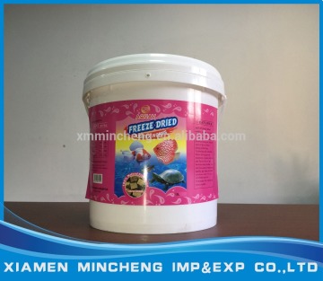 Perfect natural fish food Tubifex for aquarium fish in bulk bucket