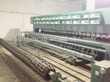 4M Steel-plastic geogrid production line