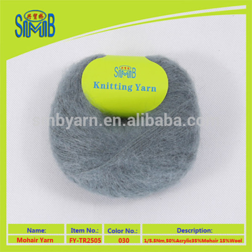 china mohair producer popular sales apple skeins 5.5nm mohair yarn for hand knitting