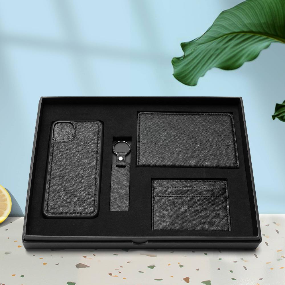 Hochwertiger 4PCS -Box Set Gift Phone Hülle