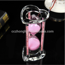 2016 Pretty high quality crystal galss sand clock