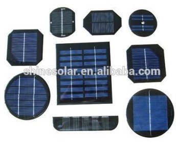 round or square custom design solar panel PET pv module