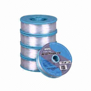 Fishing twine, made of PP, nylon and polyester