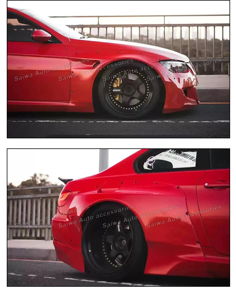 Rocket Bunny Style Wide Body Kit For Bmw 3 Series M3 E90 E92 - Front ...