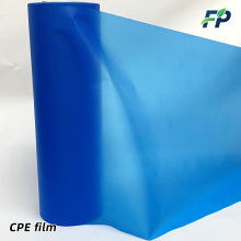 Blue Embossed Disposable Protective Film Suits