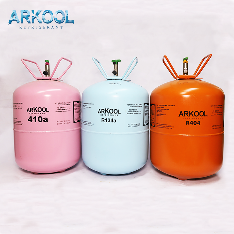 arkool Refrigerant gas r134a r404a r407c r1234yf r290 r600a mapp gas