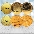 Souvenirs personnalisés Pièces de monnaies de métal personnalisées