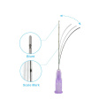 beauty cosmetic blunt-tip micro cannula facial injection