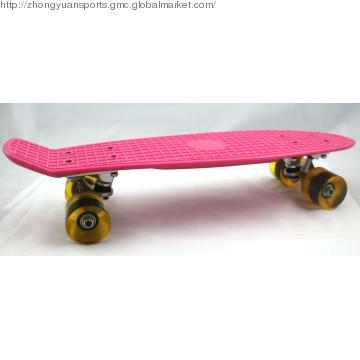 24 Inch Colorful HIPP  Skate Board with 6045MM PU wheel