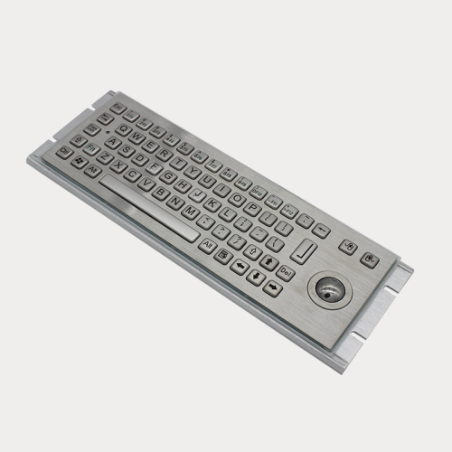 Robust metall tastatur og spor ball