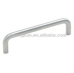 D pull handle, wire pull handle, solid steel, 4" Drill centers