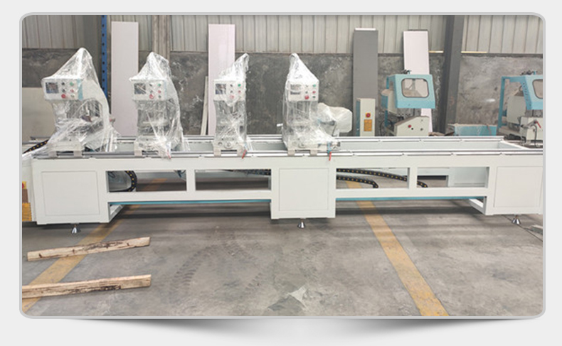 Window door welding making machine for pvc window frames