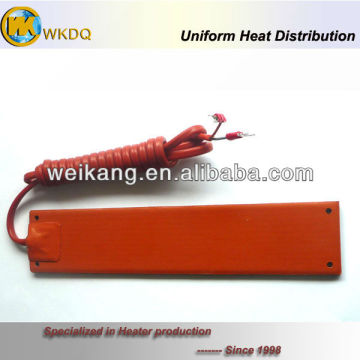 Silicone heating cable mat